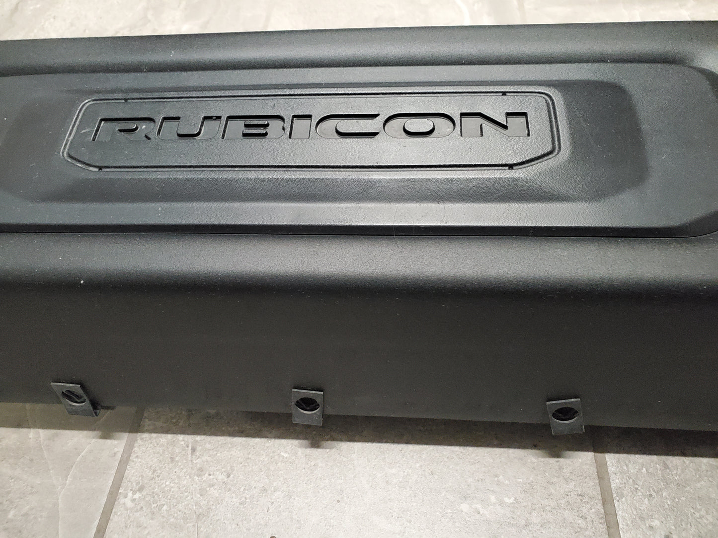 2007-2018 Jeep Wrangler JK Hard Rock Steel Front Bumper OEM No End Caps