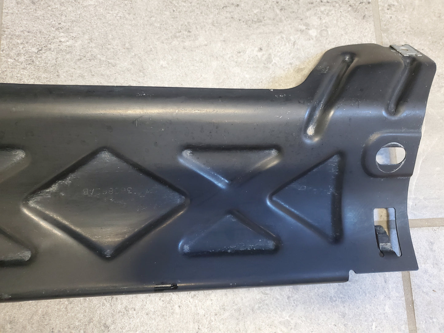 2018-2025 Jeep Wrangler JL Front Bumper Lower Air Dam Skid Plate Brace OEM 360862AB