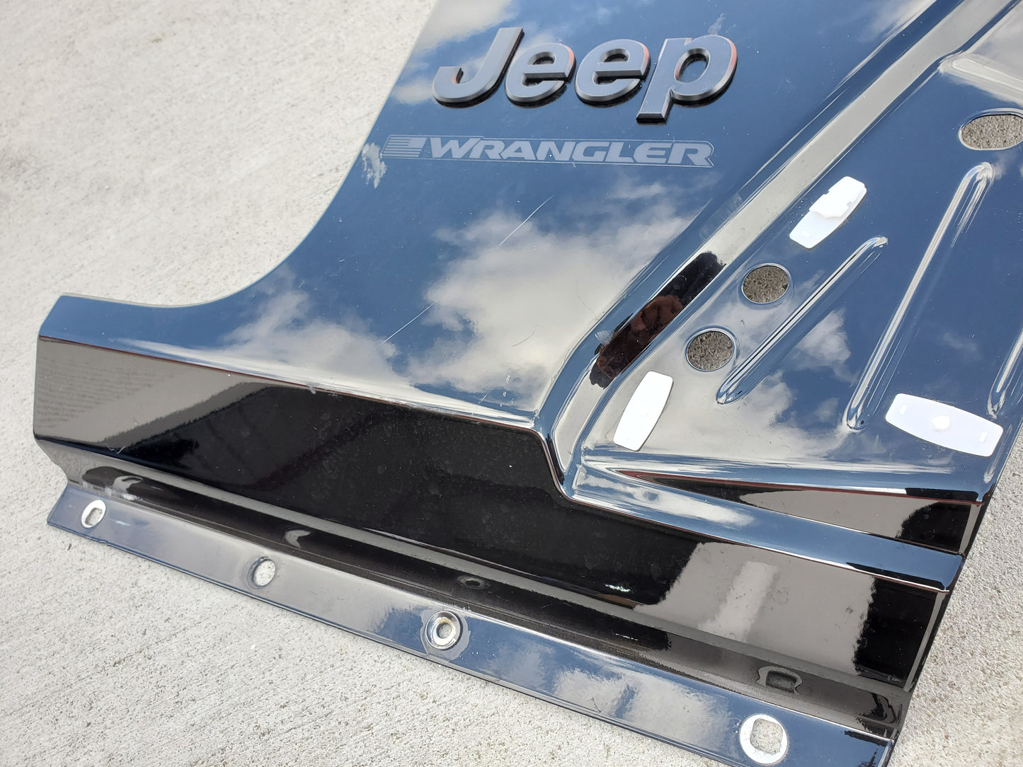 2018-2025 Jeep Wrangler JL Gladiator JT Front Right Fender OEM Black
