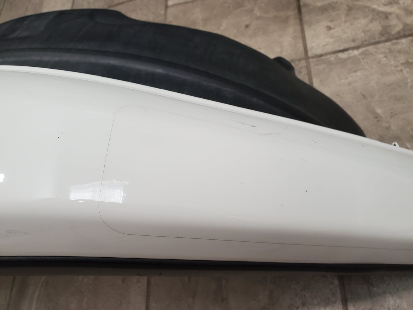 2018-2025 Jeep Wrangler JL Rubicon Rear Right Passenger Side Flare Bright White