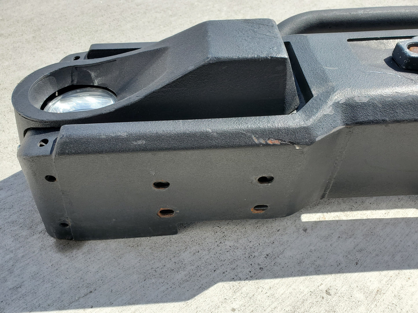 2018-2025 Jeep Wrangler JL Gladiator JT DV8 Offroad Modular Front Bumper No End Caps