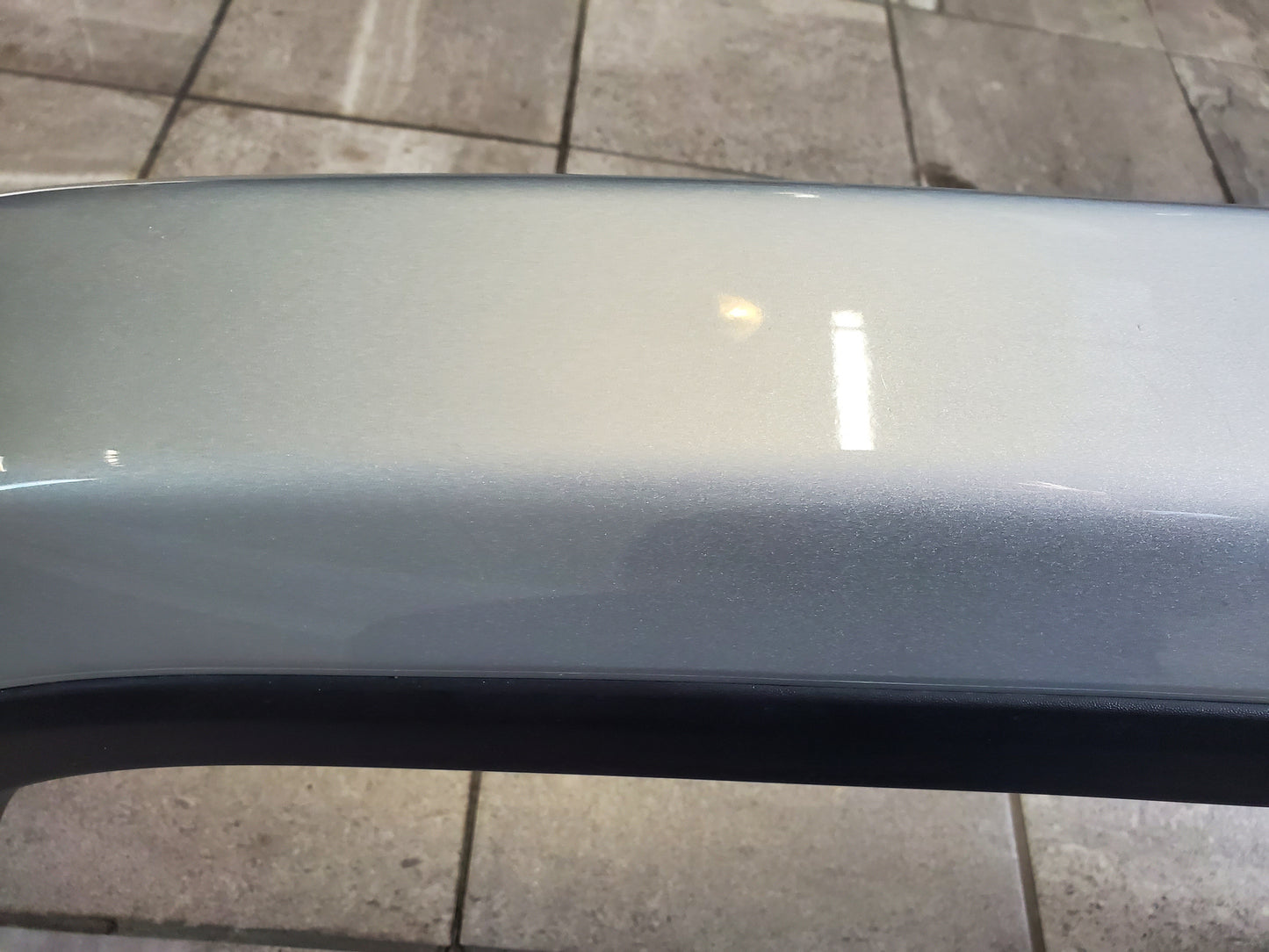 2018-2025 Jeep Wrangler JL Sahara Rear Right Passenger Side Fender Flare Silver Zynith.