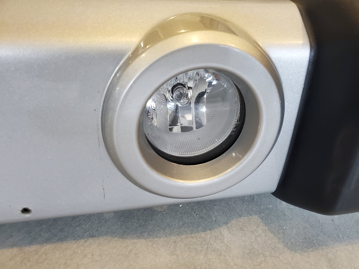 2007-2018 Jeep Wrangler JK Front Bumper OEM With Silver Cover and Fog Lights