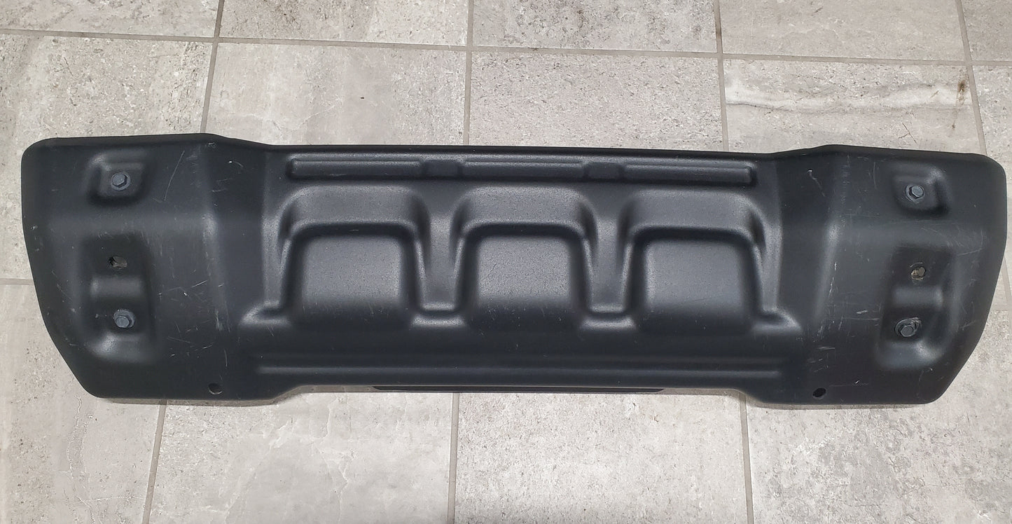 2018-2025 Jeep Wrangler JL Gladiator JT Front Bumper Steel Lower Skid Plate OEM With Brackets