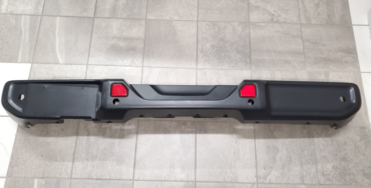 2018-2025 Jeep Wrangler JL Rear Bumper OEM With Park Assist Sensor Holes 6BX15TRMAB