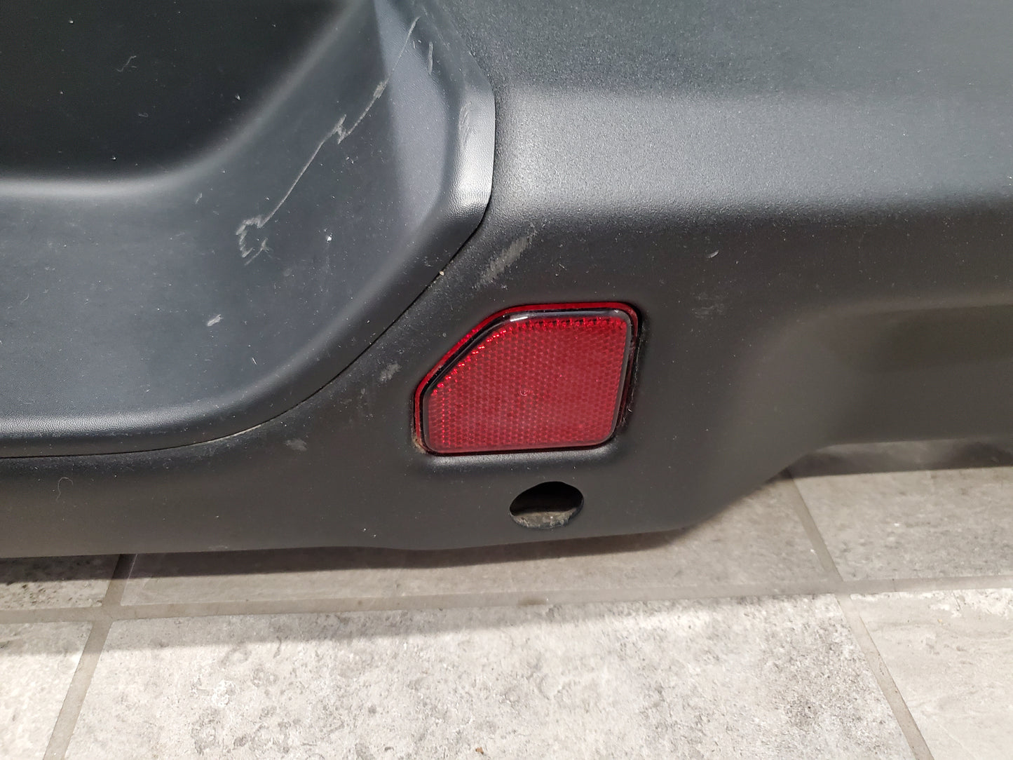 2018-2025 Jeep Wrangler JL Steel Rear Bumper OEM With End Caps, Park Assist