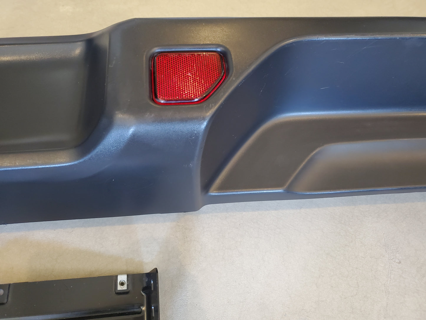 2018-2026 Jeep Wrangler JL Rear Bumper OEM No End Caps, No Park Assist With Brackets