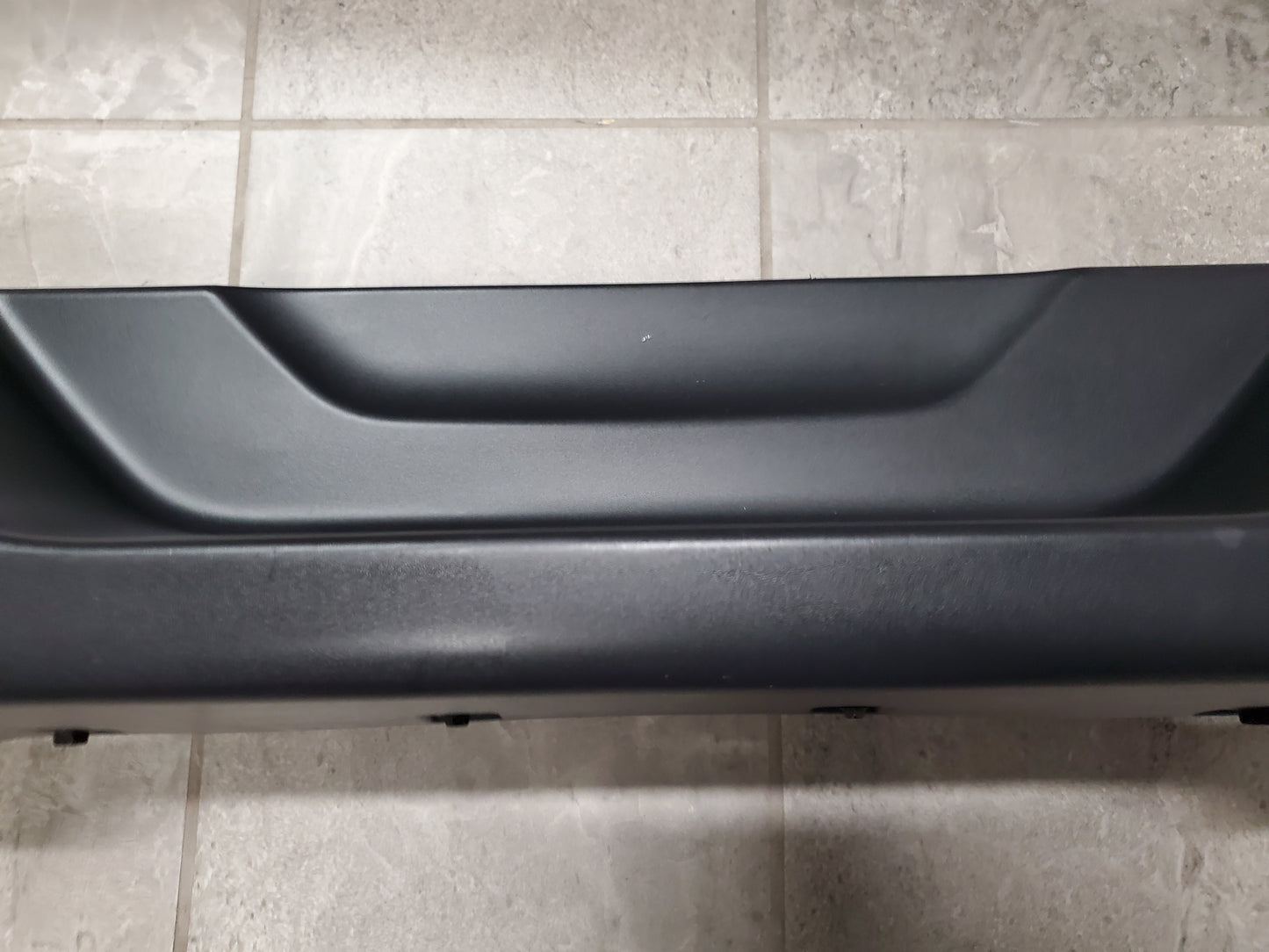 2018-2025 Jeep Wrangler JL Rear Bumper OEM With Park Assist Sensor Holes 6BX15TRMAB