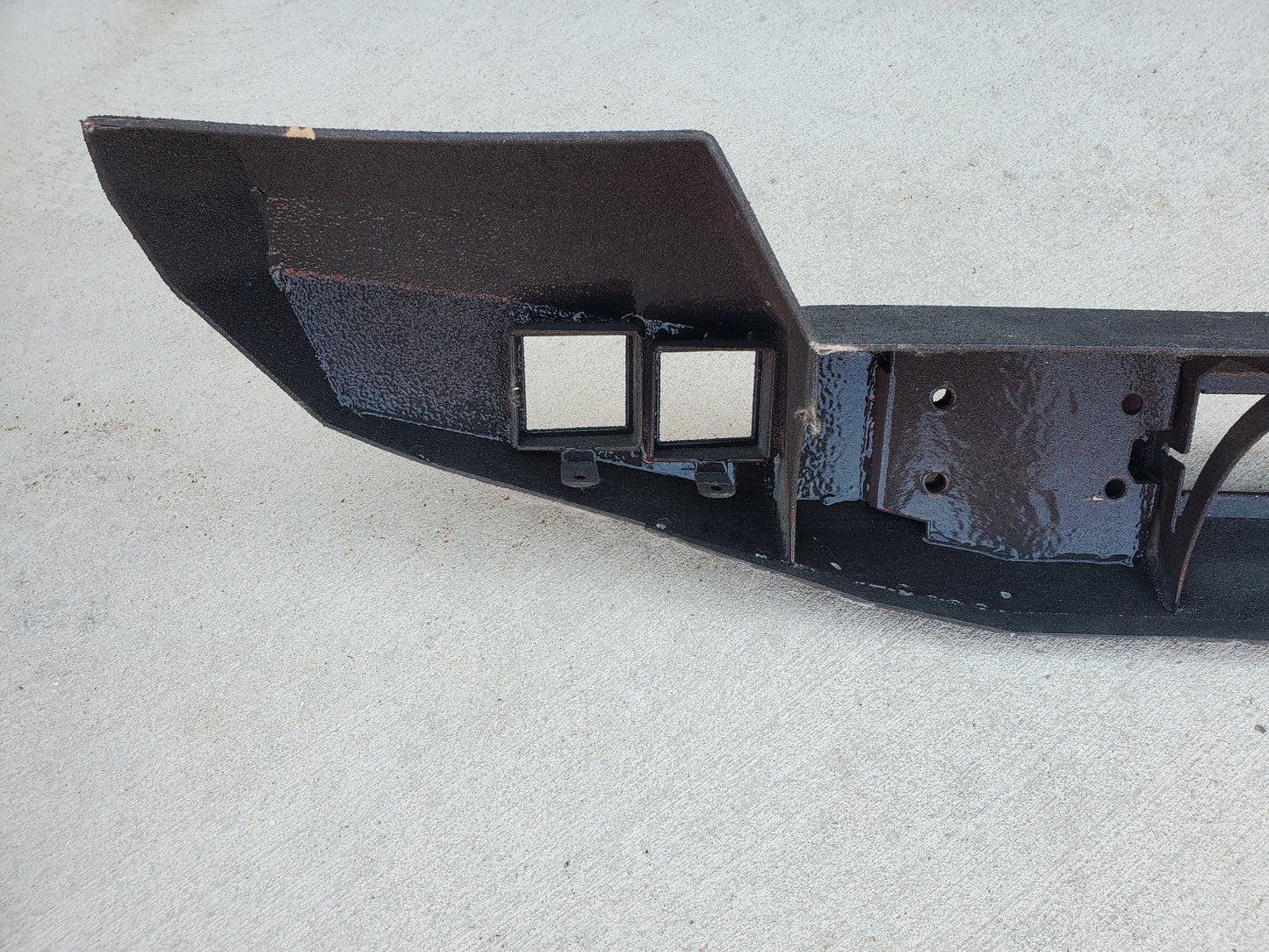 2007-2025 Jeep Wrangler JK JL Gladiator JT  Steel Front Bumper Hooke Road Climber Coated