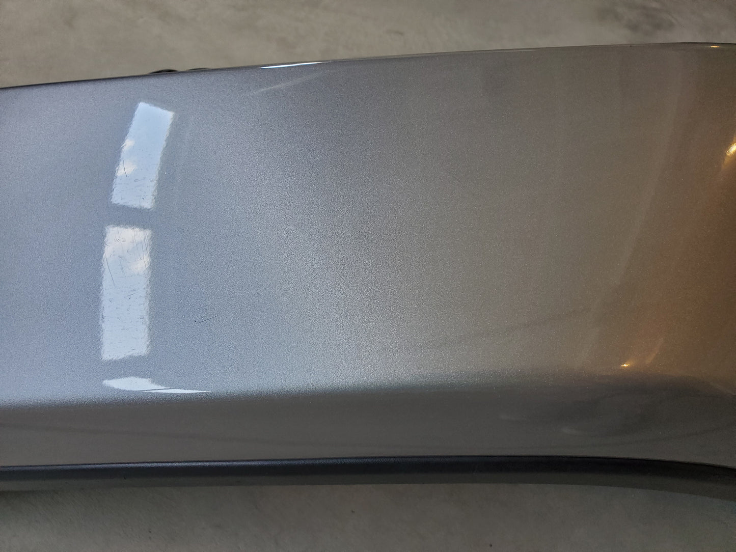 2018-2023 Jeep Wrangler JL Gladiator JT Rubicon Fender Flares Front Left Driver's Side in Silver Metallic