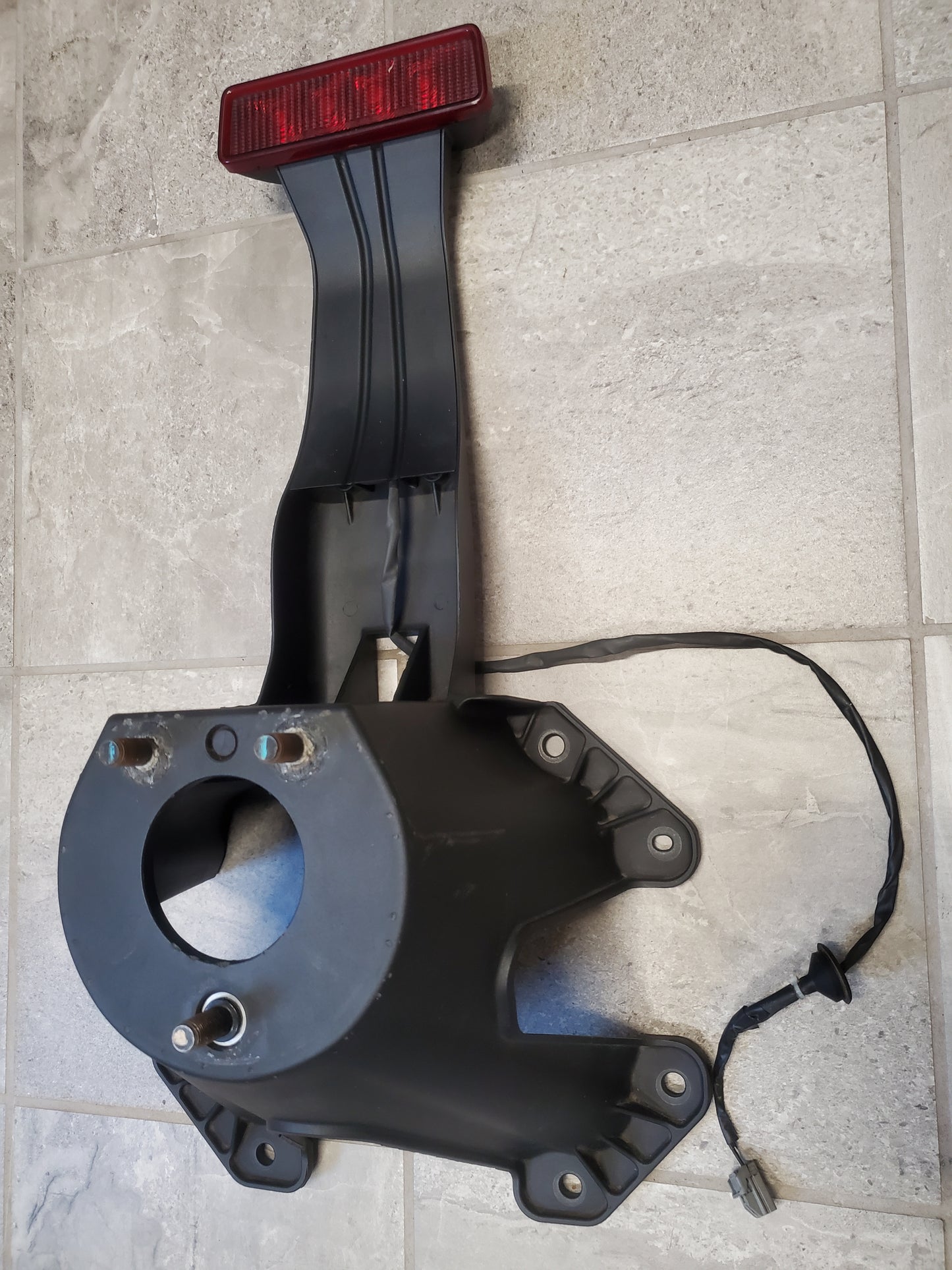 2007-2018 Jeep Wrangler JK Spare Tire Carrier OEM With Brake Light, Harness