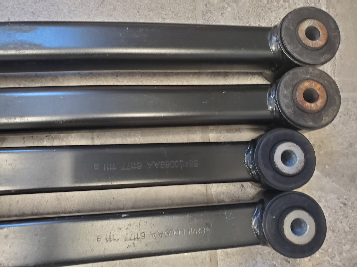 2018-2025 Jeep Wrangler JL Rubicon Upper and Lower Rear Control Arms