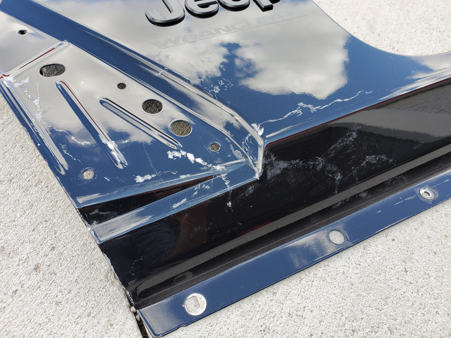 2018-2025 Jeep Wrangler JL Gladiator JT Front Left Fender OEM Black 1094
