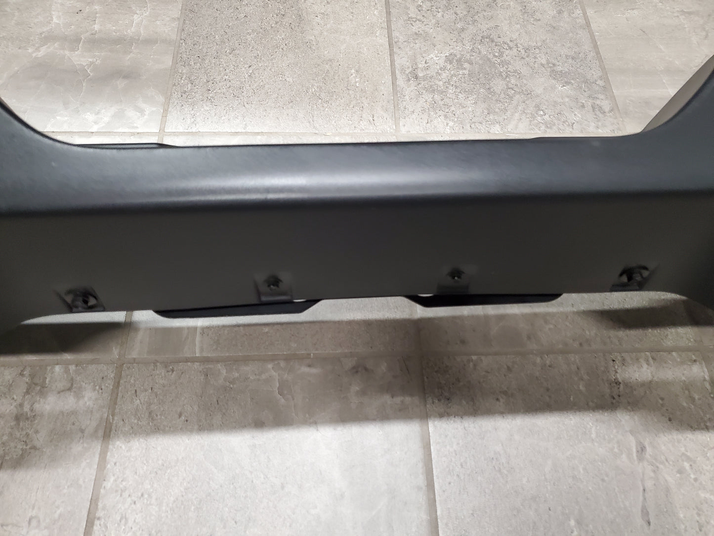 2018-2025 Jeep Wrangler JL Rear Bumper OEM With Park Assist Sensor Holes 6BX15TRMAB