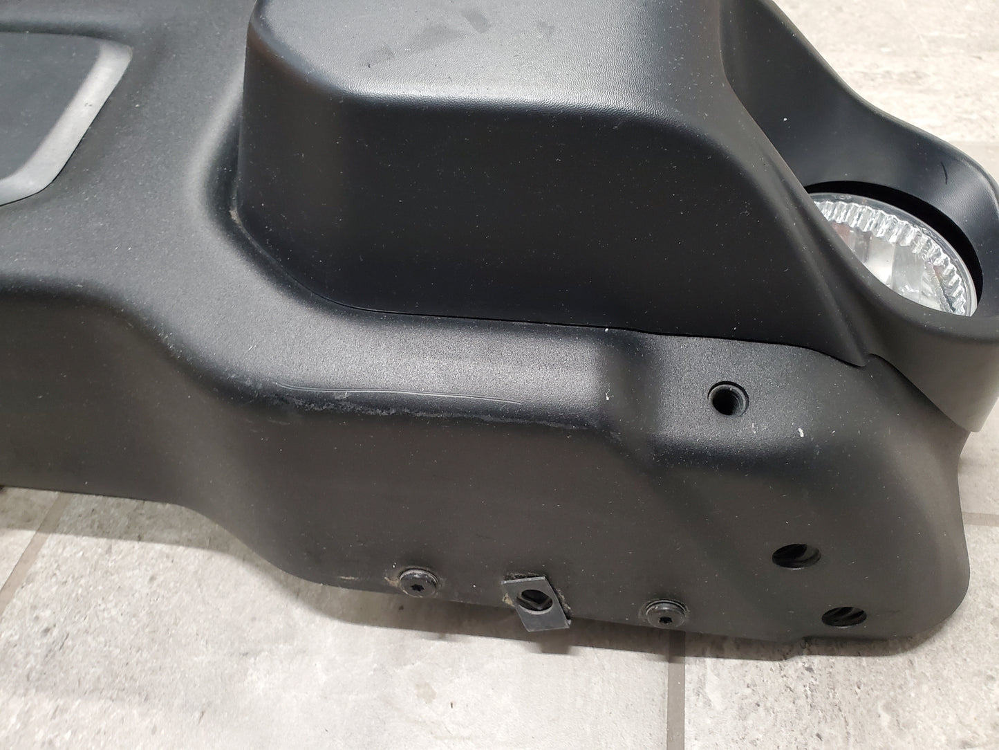 2007-2018 Jeep Wrangler JK Hard Rock Steel Front Bumper OEM No End Caps