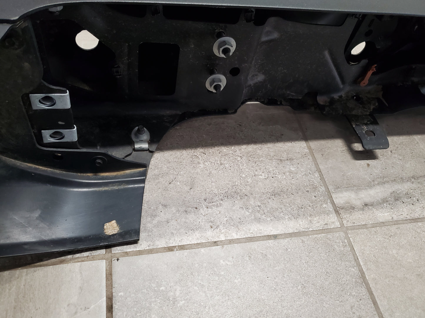 2018-2025 Jeep Wrangler JL Steel Rear Bumper OEM With End Caps, Park Assist