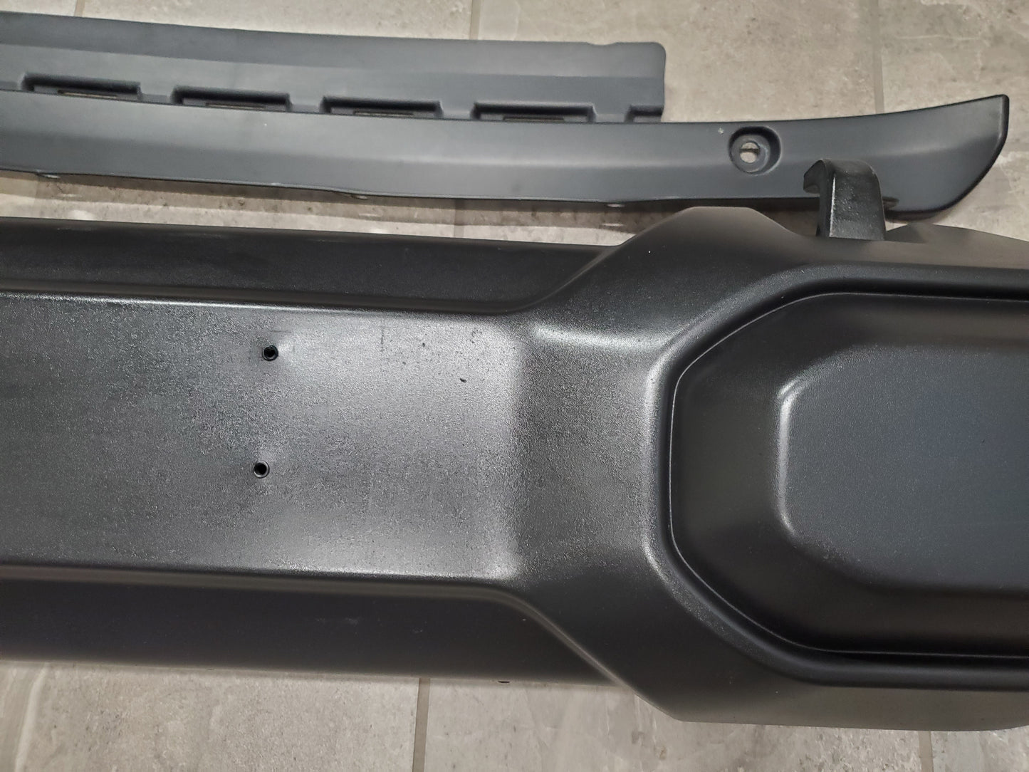2018-2026 Jeep Wrangler JL Gladiator JT Sahara Front Bumper With Fog Lights and Black Trim