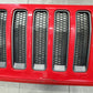 2018-2026 Jeep Wrangler JL Gladiator JT Sahara Grille OEM Firecracker Red 6BY79TRMAB