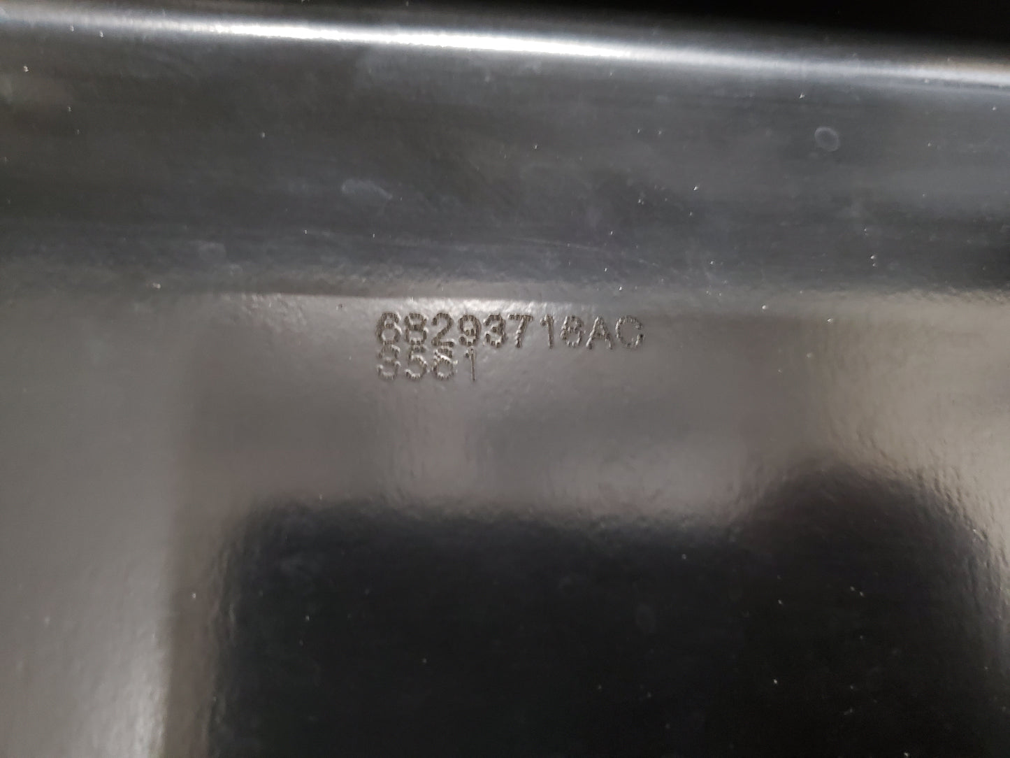 2018-2026 Jeep Wrangler JL Gladiator JT Steel Front Bumper Reinforcement OEM 68293716AC