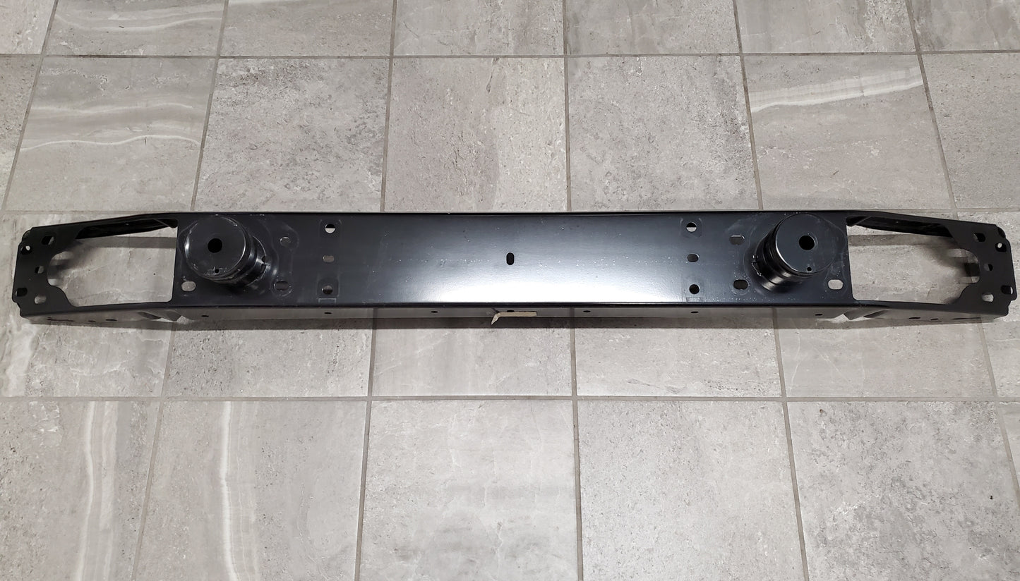 Jeep Wrangler JL Gladiator JT Steel Front Bumper Reinforcement on a light grey tiled floor
