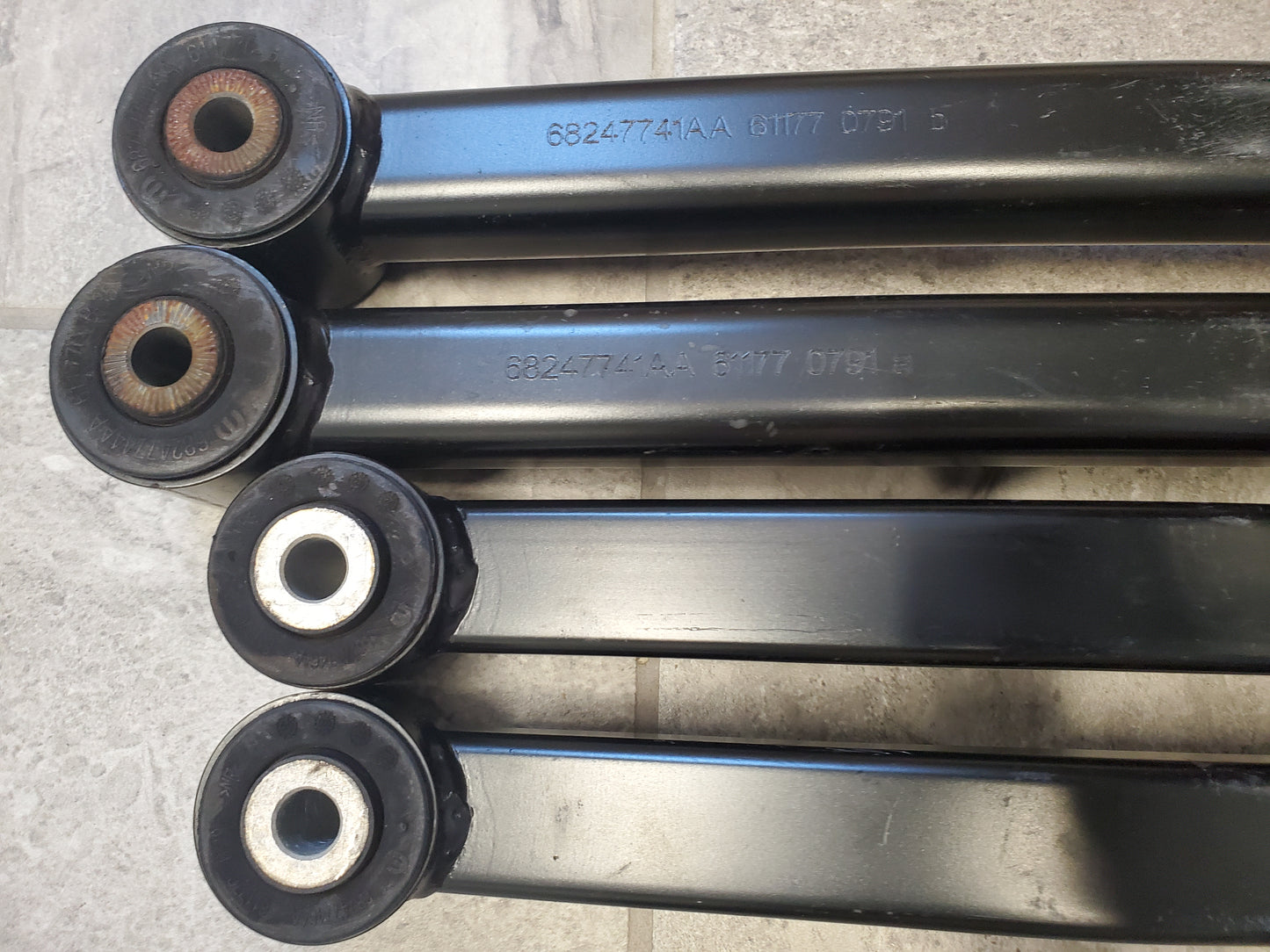 2018-2025 Jeep Wrangler JL Rubicon Upper and Lower Rear Control Arms
