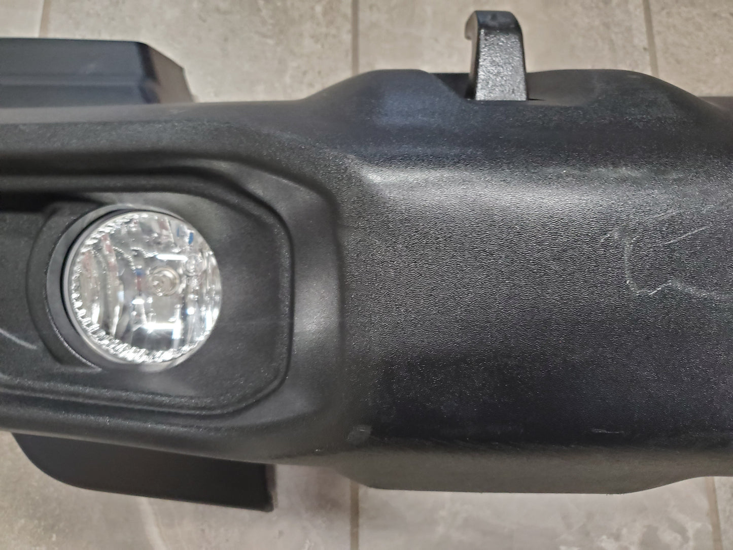 2018-2025 Jeep Wrangler JL Gladiator JT Sport Front Bumper With Halogen Fog Lights, Tow Hooks