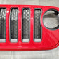 2018-2026 Jeep Wrangler JL Gladiator JT Sahara Grille OEM Firecracker Red 6BY79TRMAB
