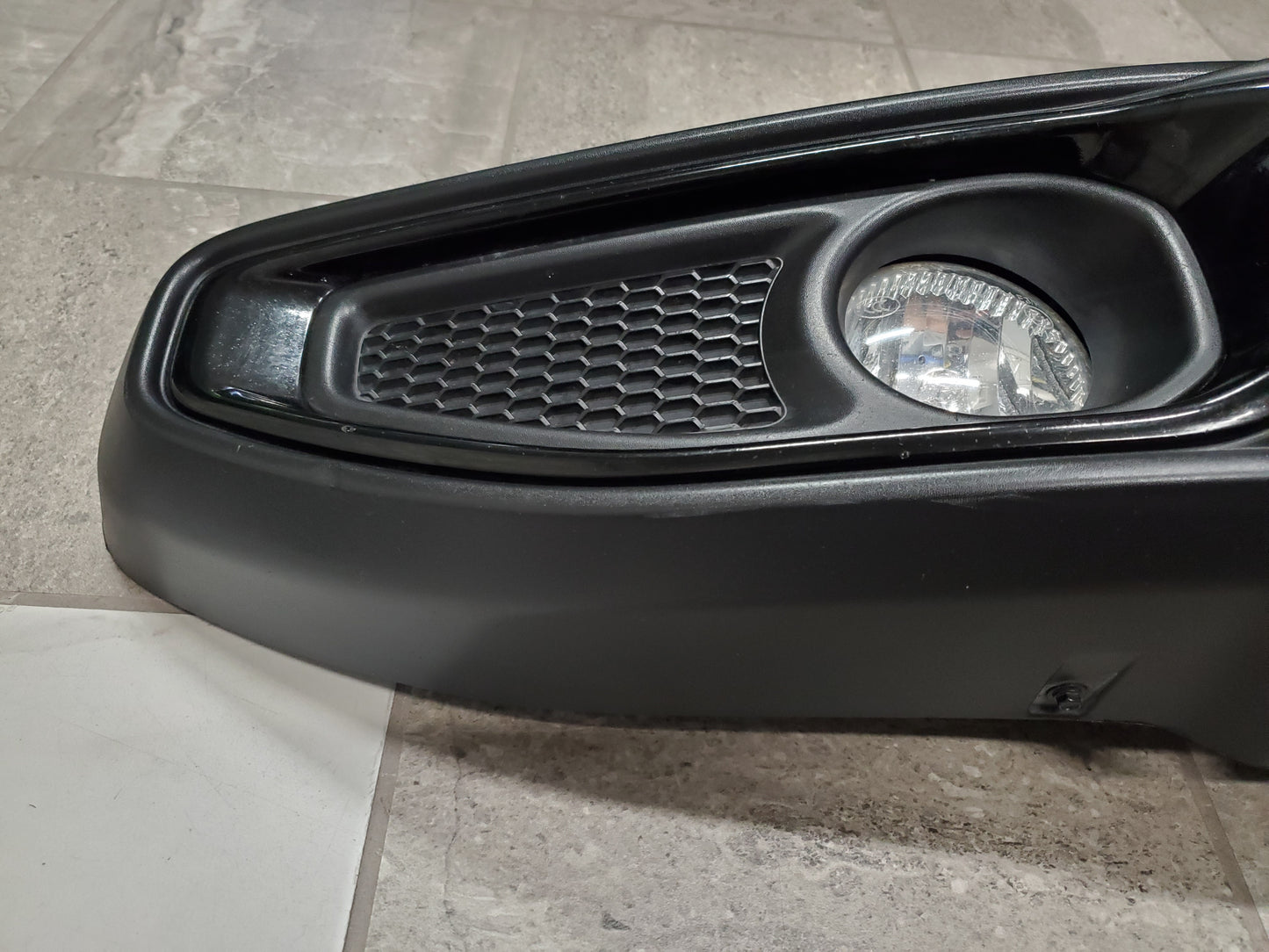 2018-2026 Jeep Wrangler JL Gladiator JT Sahara Front Bumper With Fog Lights and Black Trim