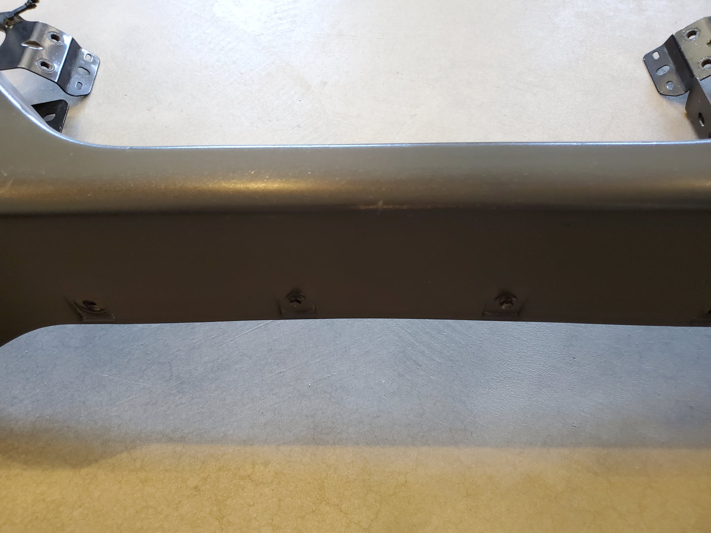 2018-2026 Jeep Wrangler JL Rear Bumper OEM No End Caps, No Park Assist With Brackets