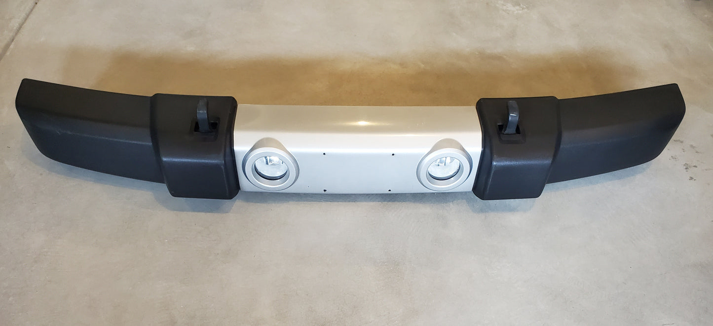 2007-2018 Jeep Wrangler JK Front Bumper OEM With Silver Cover and Fog Lights