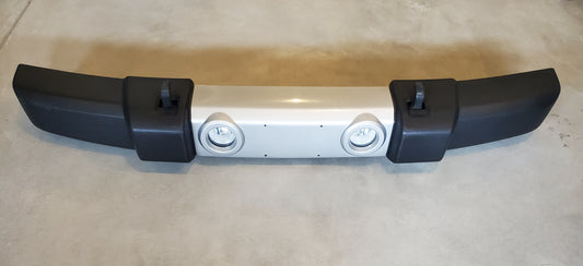 2007-2018 Jeep Wrangler JK Front Bumper OEM With Silver Cover and Fog Lights