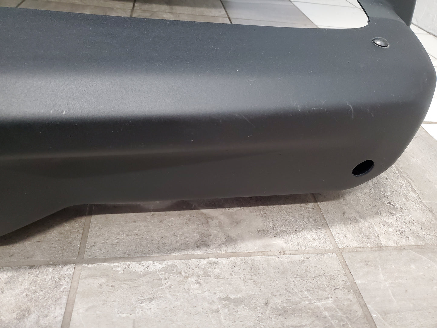 2018-2025 Jeep Wrangler JL Steel Rear Bumper OEM With End Caps, Park Assist