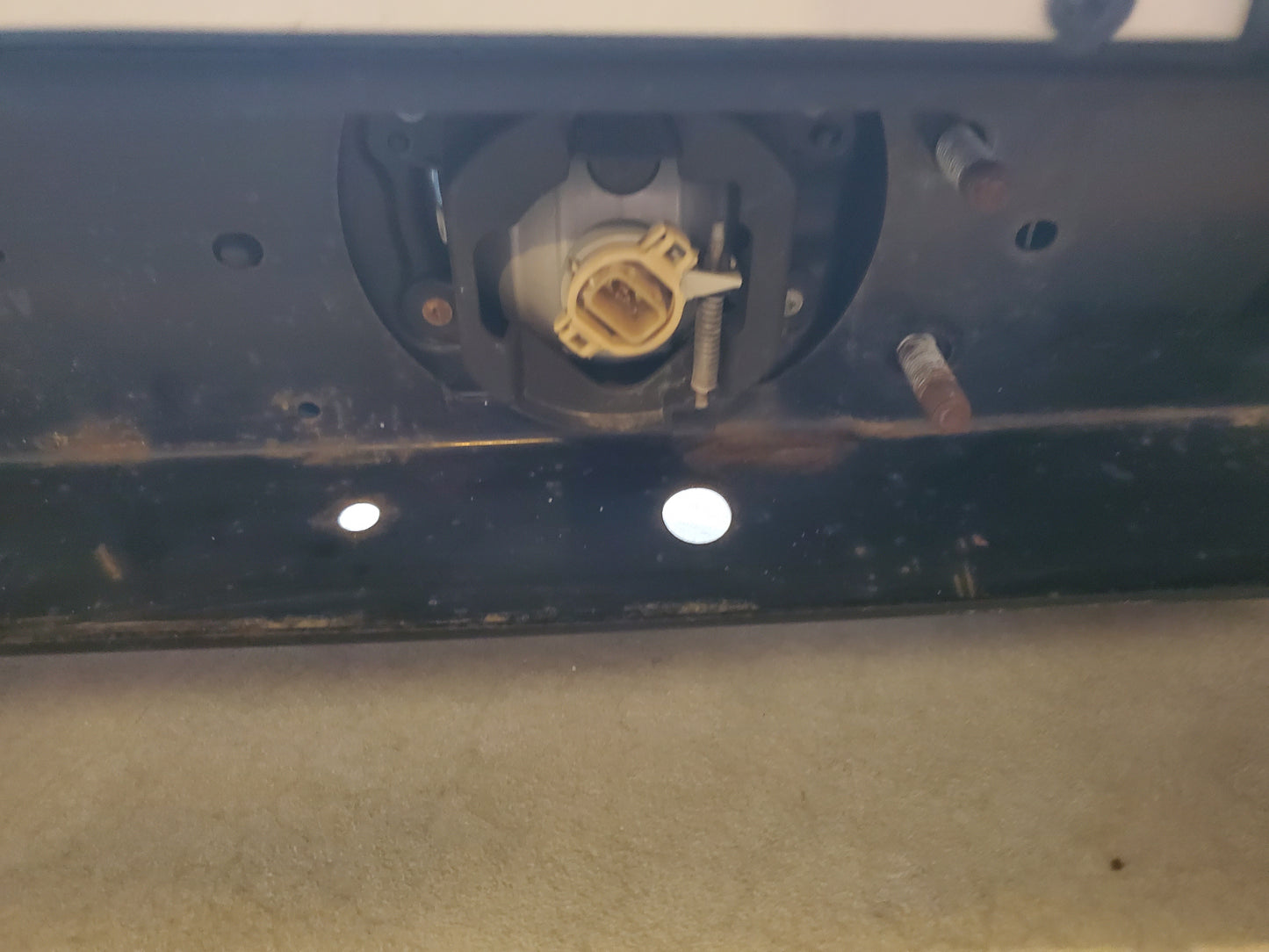 2007-2018 Jeep Wrangler JK Front Bumper OEM With Silver Cover and Fog Lights