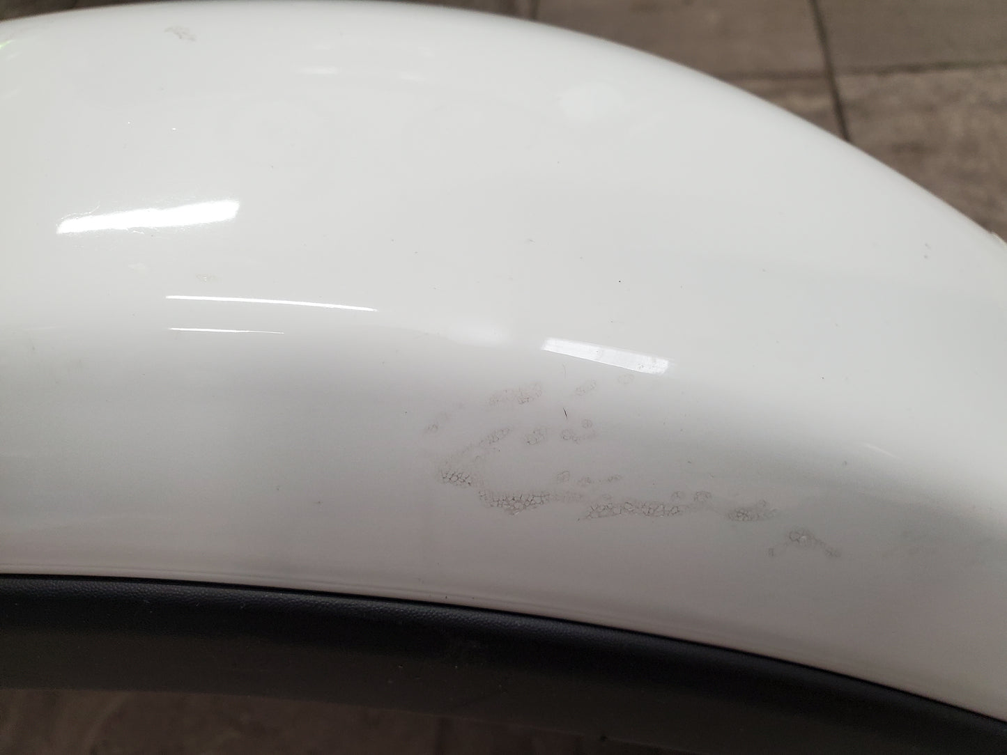 2018-2025 Jeep Wrangler JL Rubicon Rear Right Passenger Side Flare Bright White