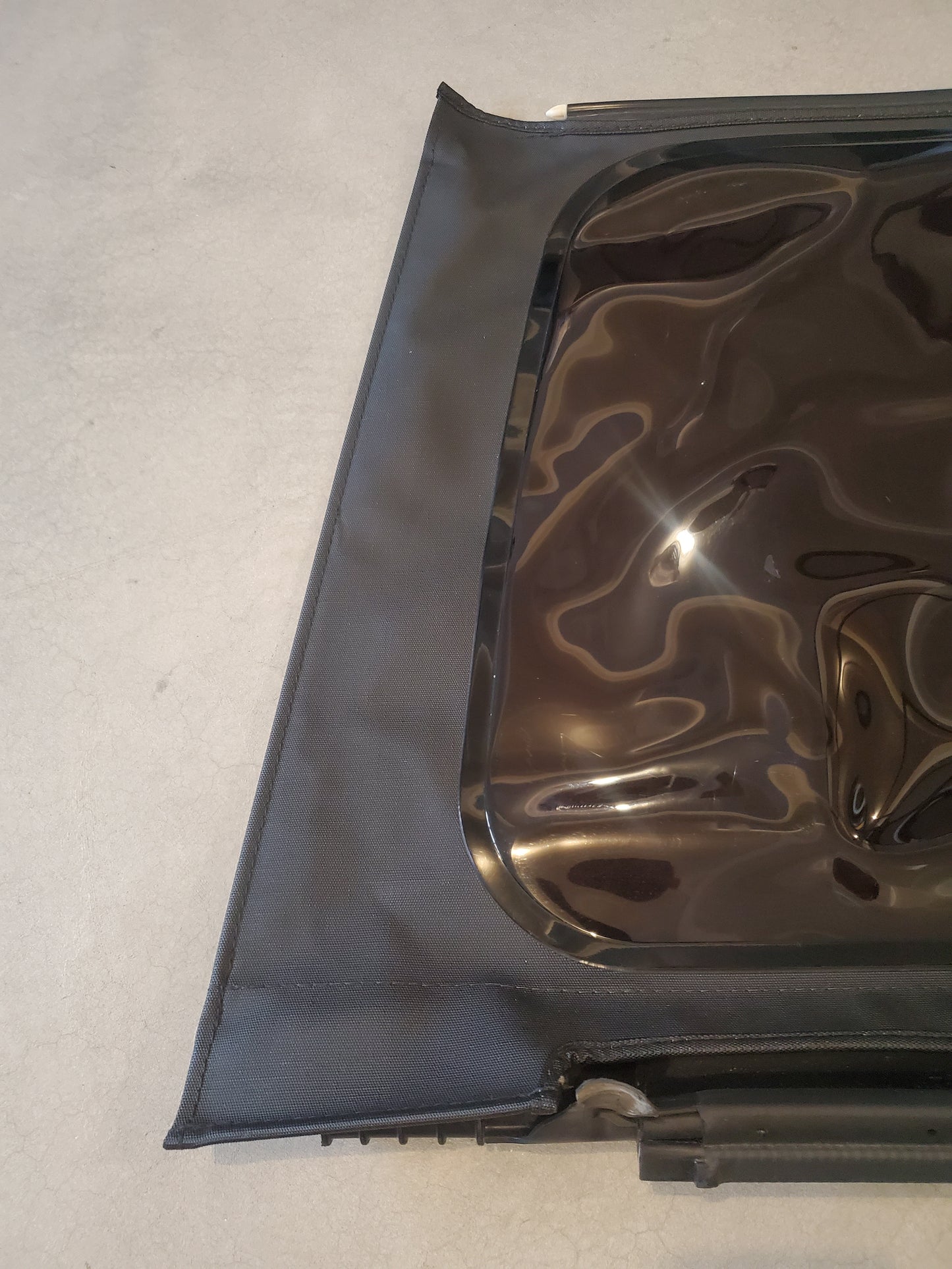 2018-2026 Jeep Wrangler JL Rear Soft Top Window in Black Diamond 5VP77SX9AG