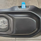 2018-2025 Jeep Wrangler JL Gladiator JT 4Xe Front Bumper With LED Fog Lights, Blue Tow Hooks