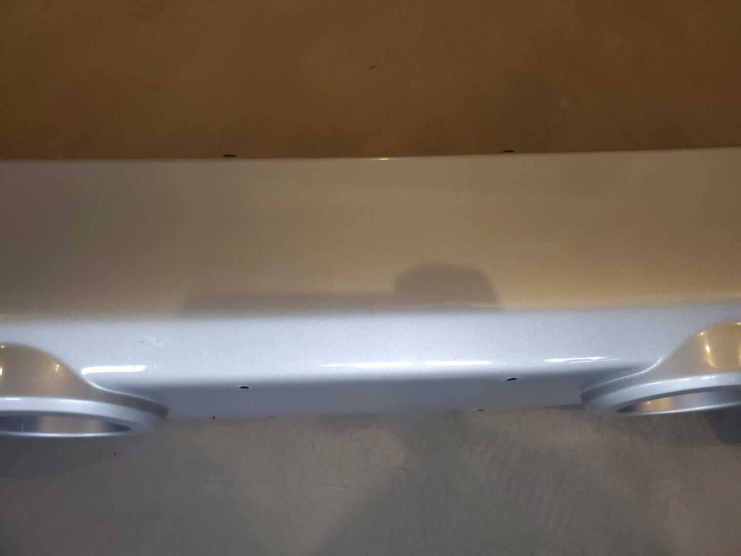 2007-2018 Jeep Wrangler JK Front Bumper OEM With Silver Cover and Fog Lights