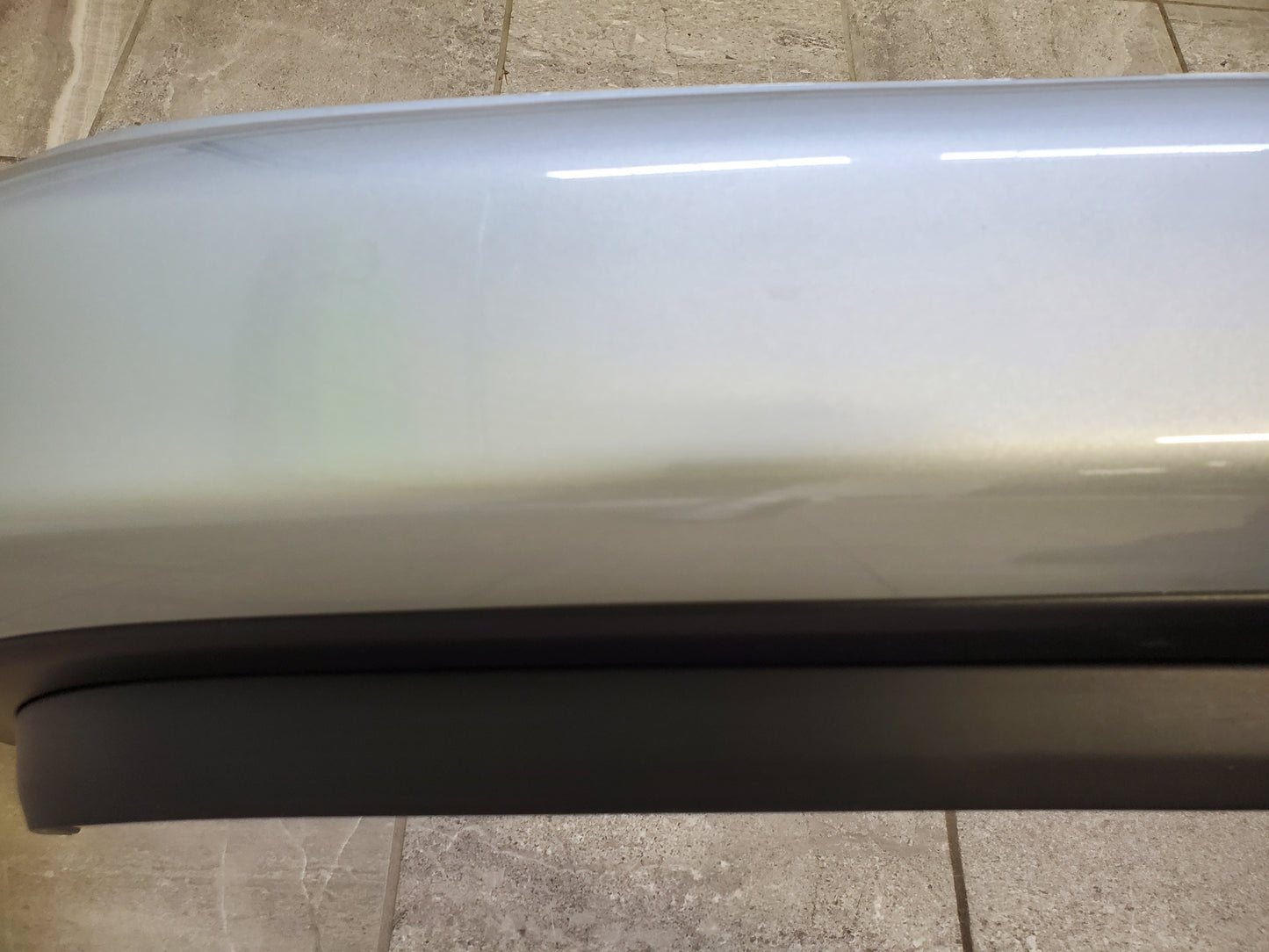 2018-2025 Jeep Wrangler JL Rubicon Rear Right Passenger Side Fender Flare in Silver Zynith