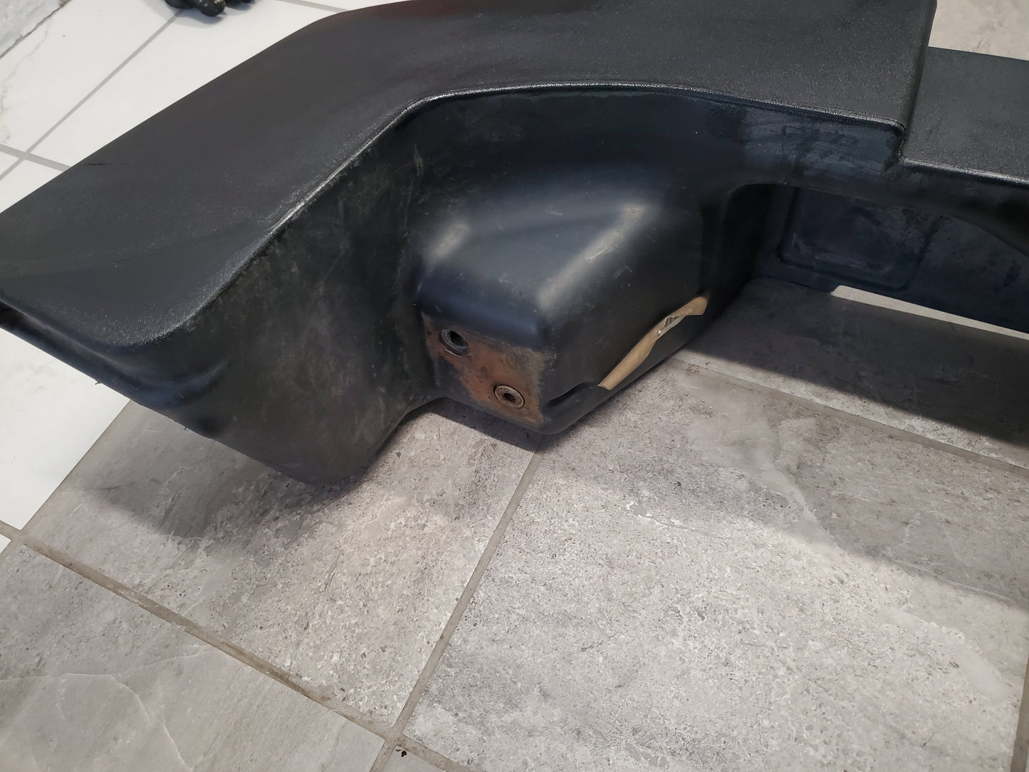 2007-2018 Jeep Wrangler JK Rear Bumper OEM 1BD22RXFAE Without Brackets