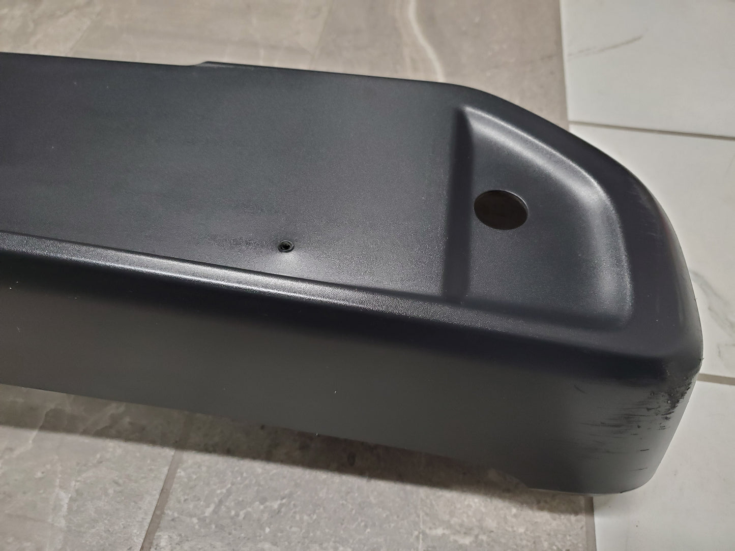 2018-2025 Jeep Wrangler JL Rear Bumper OEM With Park Assist Sensor Holes 6BX15TRMAB