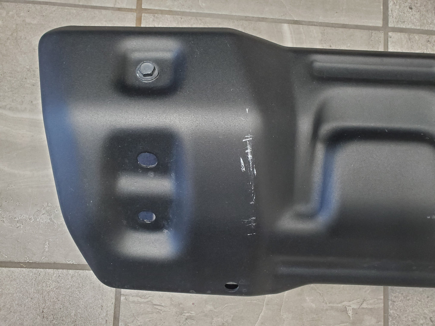 2018-2025 Jeep Wrangler JL Gladiator JT Front Bumper Steel Lower Skid Plate OEM 68356721AB