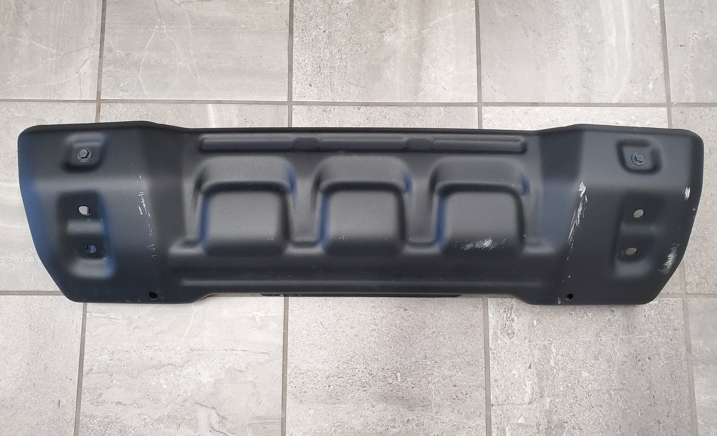 2018-2025 Jeep Wrangler JL Gladiator JT Front Bumper Steel Lower Skid Plate OEM 68356721AB