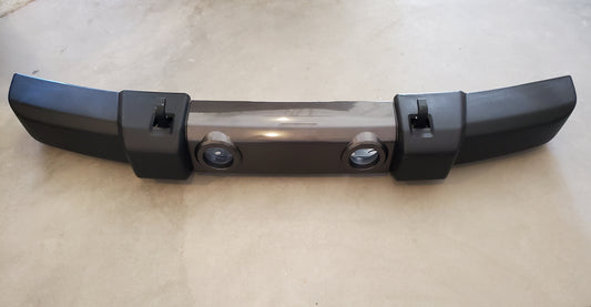 2007-2018 Jeep Wrangler JK Front Bumper OEM With Granite Crystal Cover, Tow Hooks