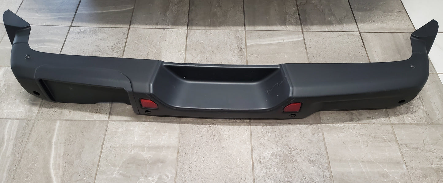2018-2025 Jeep Wrangler JL Steel Rear Bumper OEM With End Caps, Park Assist
