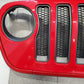 2018-2026 Jeep Wrangler JL Gladiator JT Sahara Grille OEM Firecracker Red 6BY79TRMAB