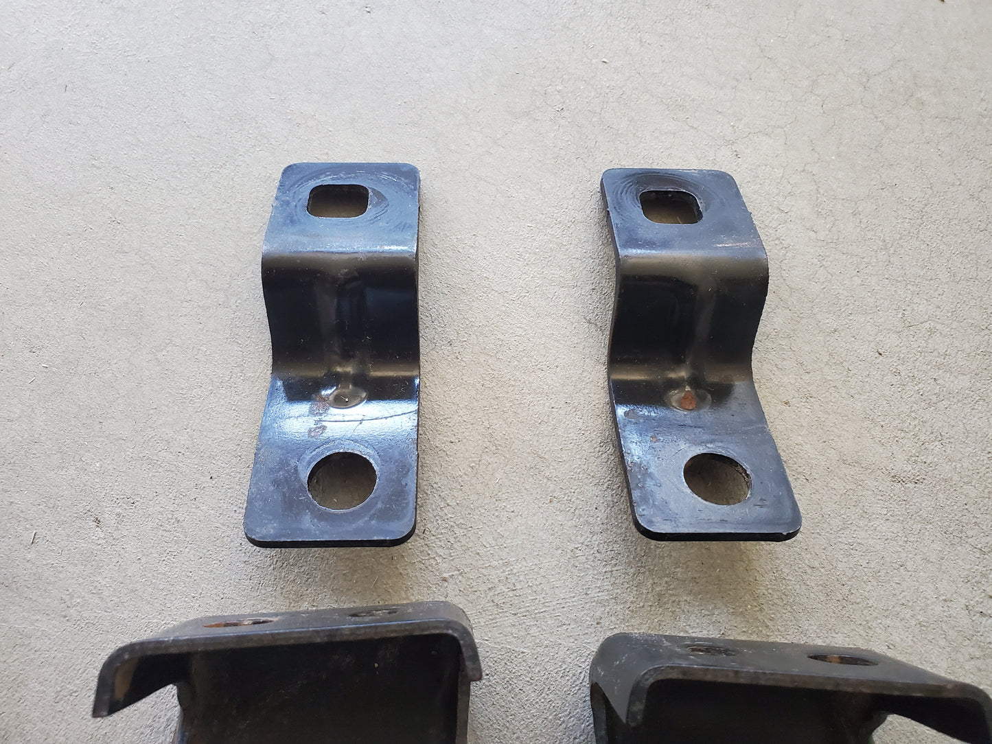 2007-2018 Jeep Wrangler JK Rear Bumper Brackets OEM