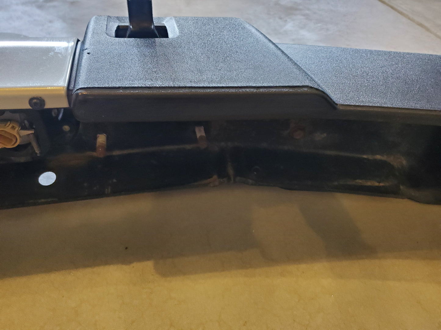 2007-2018 Jeep Wrangler JK Front Bumper OEM With Silver Cover and Fog Lights