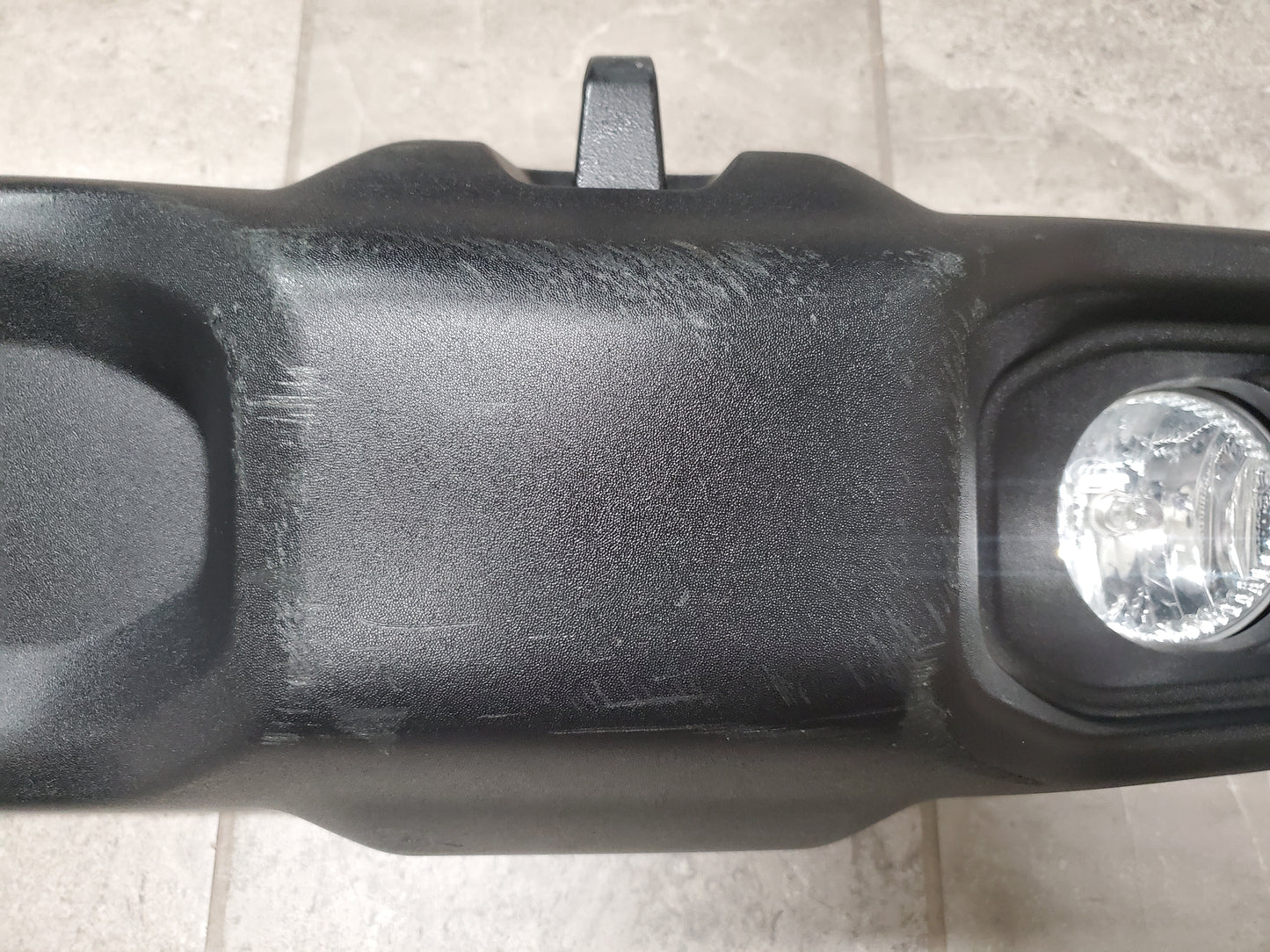 2018-2025 Jeep Wrangler JL Gladiator JT Sport Front Bumper OEM With Fog Lights No Splash Guards