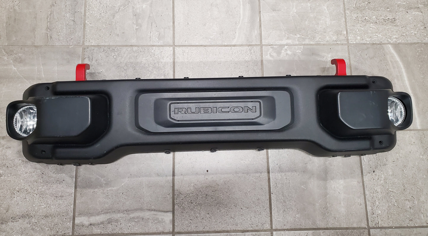 2007-2018 Jeep Wrangler JK Hard Rock Steel Front Bumper OEM No End Caps