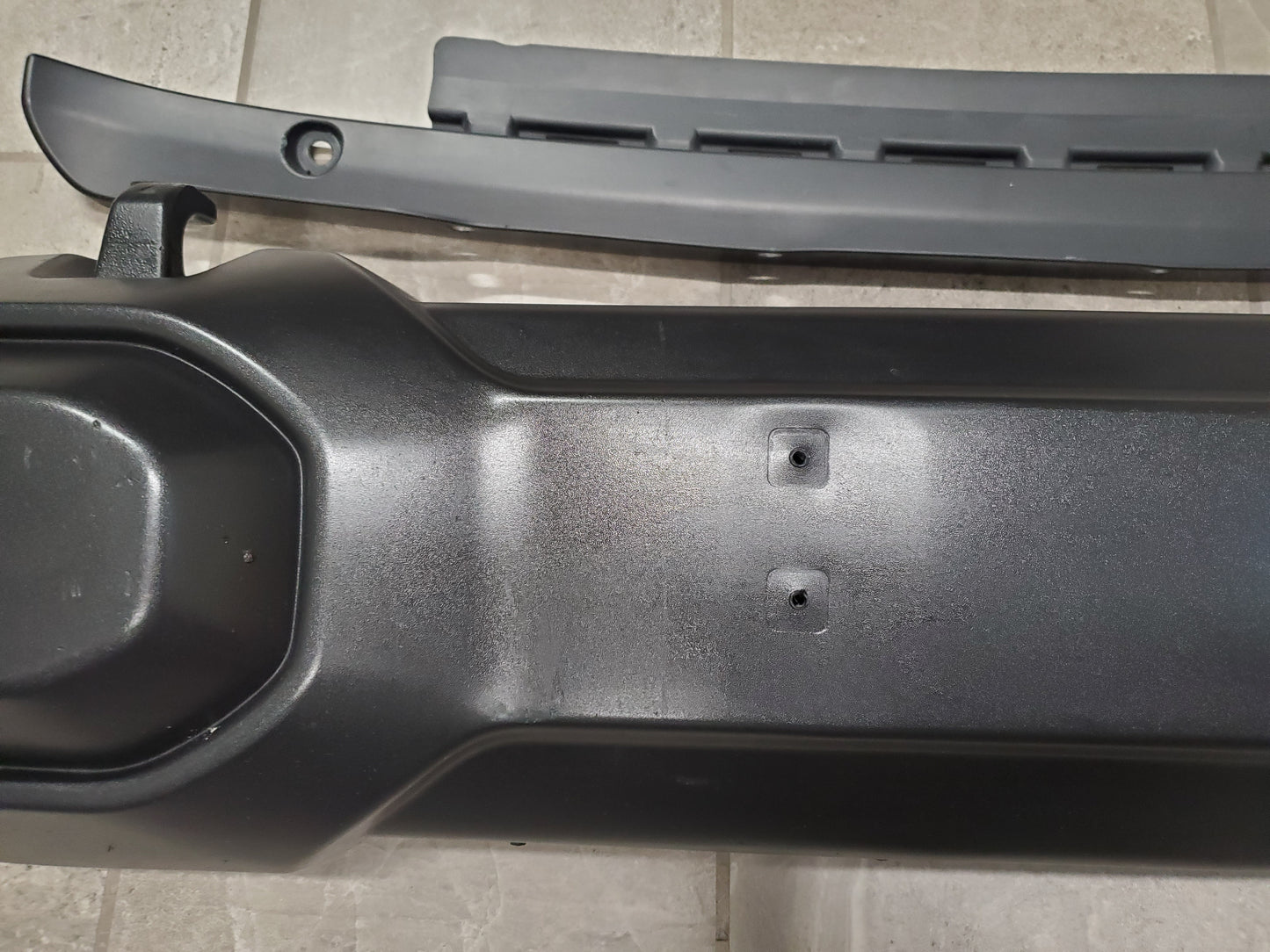 2018-2026 Jeep Wrangler JL Gladiator JT Sahara Front Bumper With Fog Lights and Black Trim